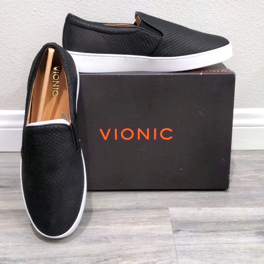 New Vionic Splendid Black Shoes 10